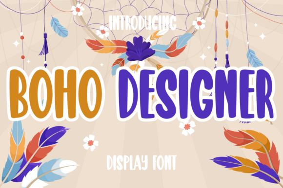 Boho Designer: A Modern Display Font for Scroll-Stopping Brand Visuals