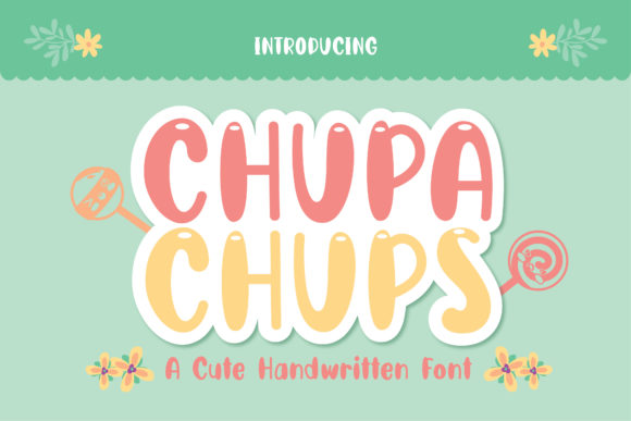 Chupa Chups: A Playful Display Font for Modern Editorial Design