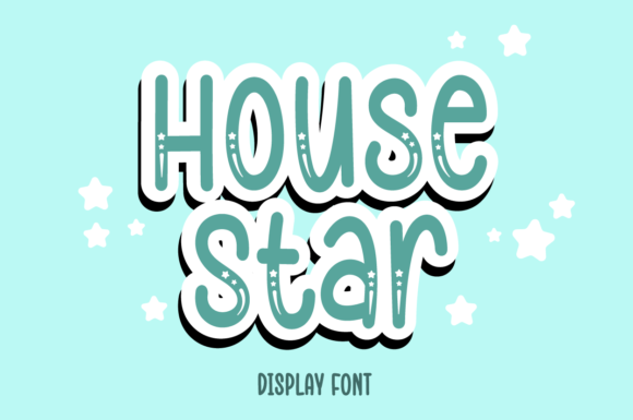 House Star: A Versatile Display Font for Modern Web Design