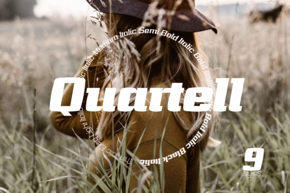 How Quartell Font Elevates Campaign Visuals with Vintage Charm and Modern Impact