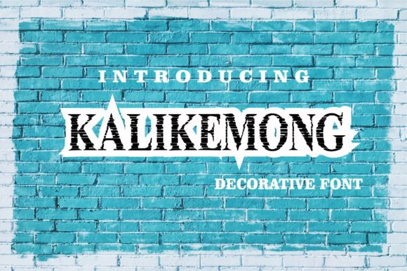 Kalikemong: A Serif Font That Brings Handmade Designs to Life