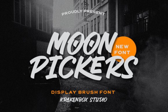 Moon Pickers: A Modern Display Font for Scroll-Stopping Digital Campaigns