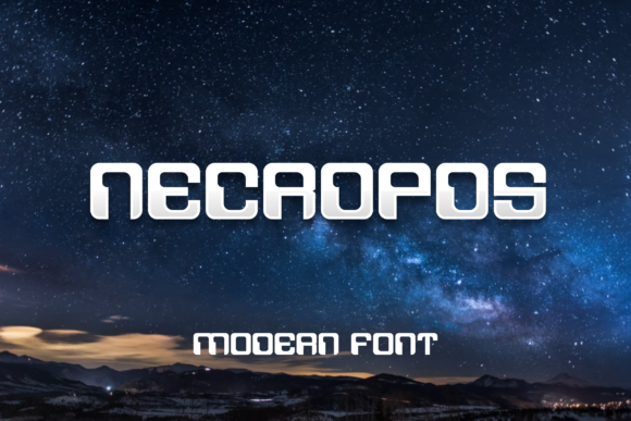 Necropos Font: Bold Display Typography for High-Impact Marketing Visuals
