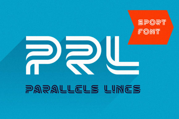 Parallels Lines: A Bold Display Font for Modern Marketing Visuals
