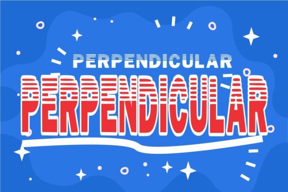 Perpendicular: A Bold Display Font for Web Designers