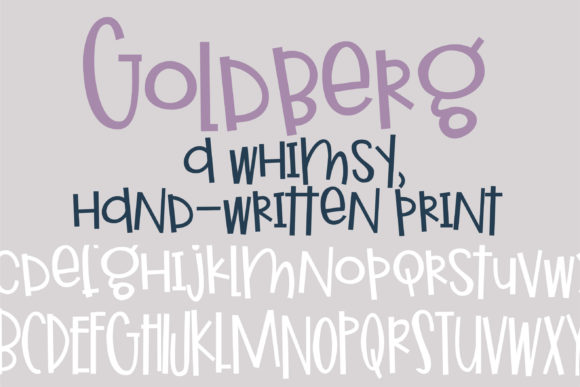 PN Goldberg: A Bouncy Display Font That Brings Casual Charm to Branding