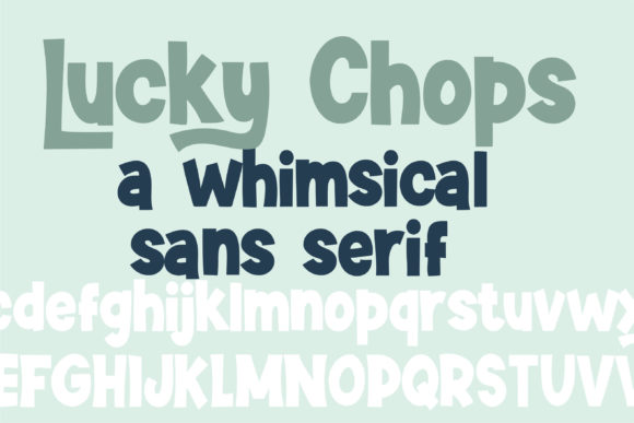 PN Lucky Chops: A Bold Display Font for Small Business Branding