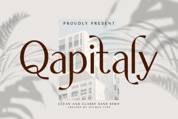 Qapitaly: A Modern Sans Serif Font for Impactful Digital Marketing