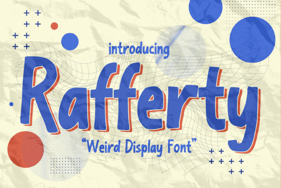 Rafferty: A Bold Display Font That Commands Attention in Campaign Design