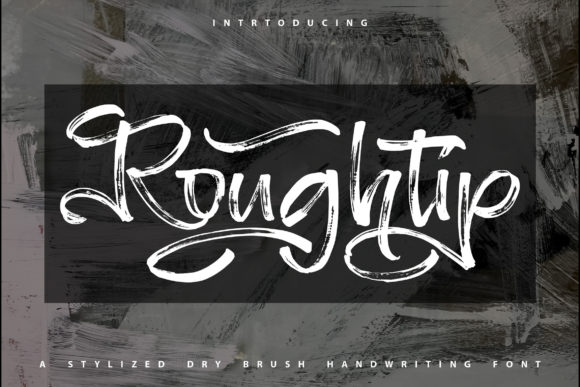 Roughtip: A Bold Display Font for Editorial Impact