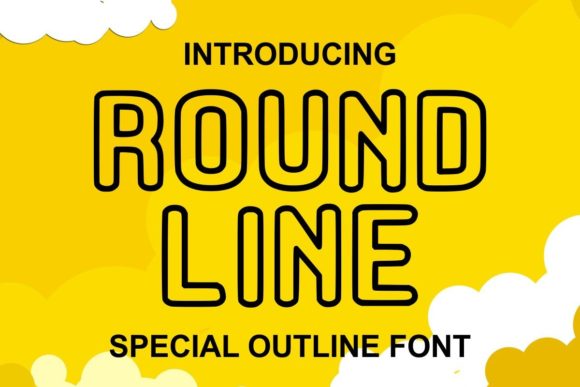 Round Line: A Friendly Display Font for Modern Web Design Projects