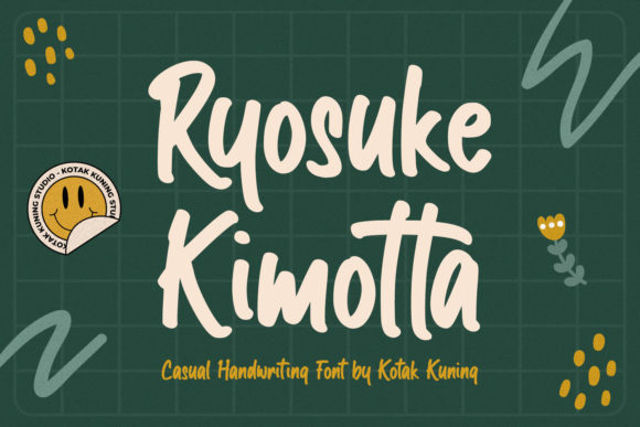 Ryosuke Kimotta: A Vintage Display Font for Editorial Design