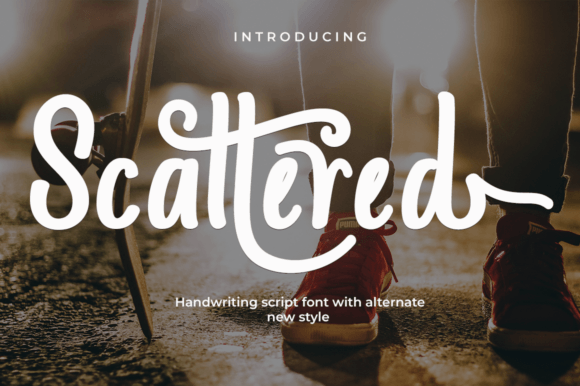 Scattered: A Whimsical Display Font That Elevates Brand Design