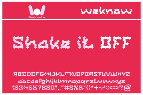 Shake It Off: A Wavy Display Font That Adds Personality to Brand Design