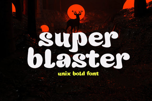 Super Blaster: How a Bold Display Font Transformed My Small Business Branding