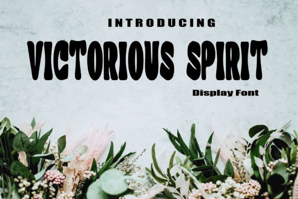 Victorious Spirit: A Bold Display Font for Modern Web Design